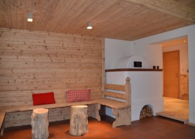 Sauna Ruheraum